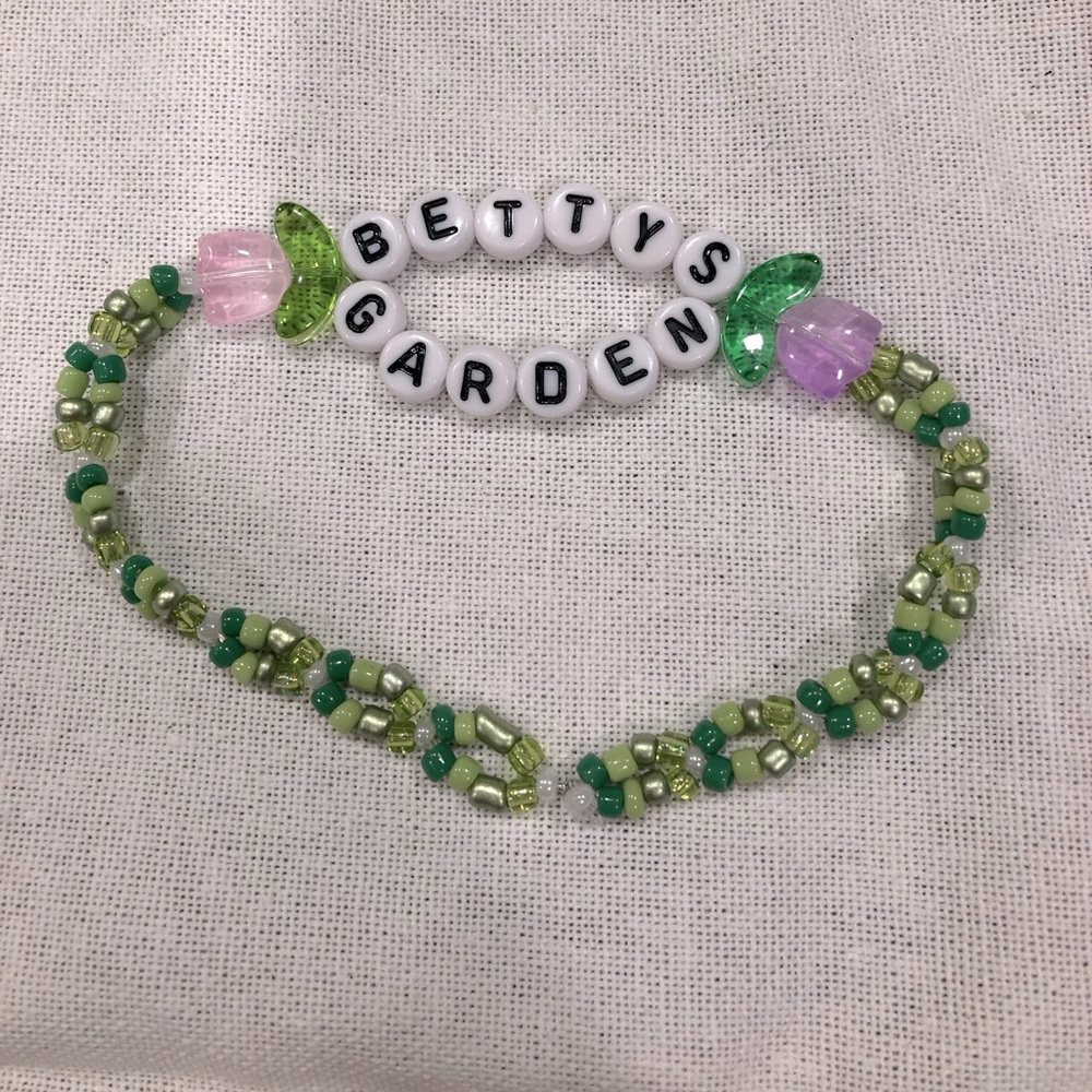 Taylor Swift Glass Bead Betty’s Garden Friendship Bracelet